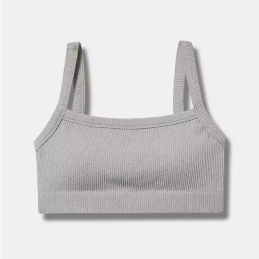 Torrid size 4 seamless heather bralette